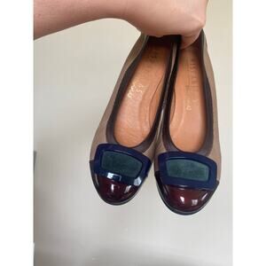 Hispanitas Heeled Ballerinas Buckle Leather Flats Mulitcolor Size 7/37